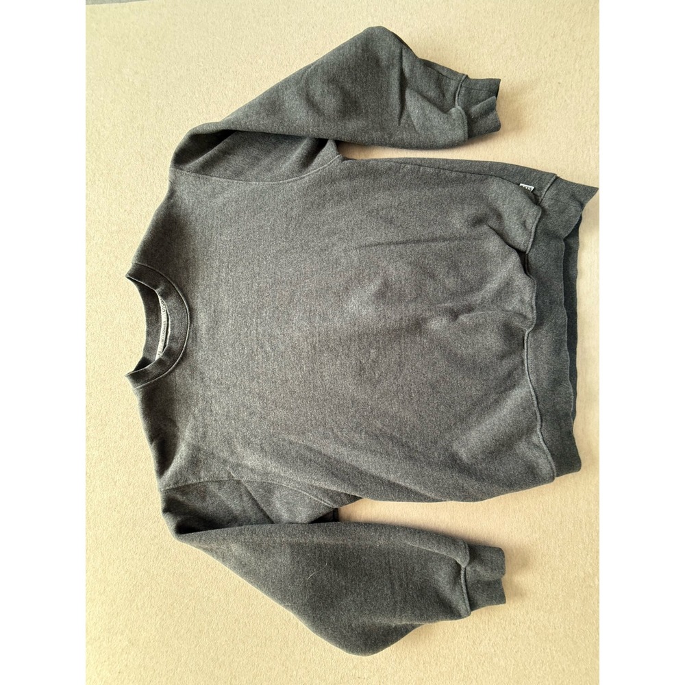 Pro Club Heavyweight Fleece Crewneck Sweatshirt Charcoal Gray Mens Size Medium